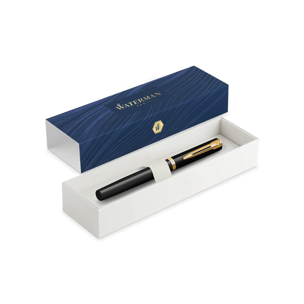 Pióro wieczne Impression - Waterman - Black Gold Trim M
