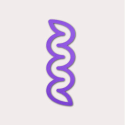 Zakładka Helix 3D - The Completist. - Lavender