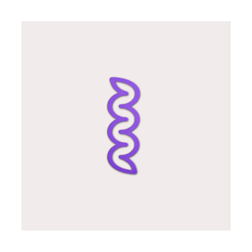 Zakładka Mini Helix 3D - The Completist. - Lavender