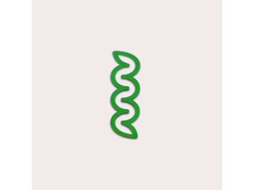 Zakładka Mini Helix 3D - The Completist. - Emerald
