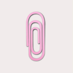 Zakładka Paperclip 3D - The Completist. - Bubblegum