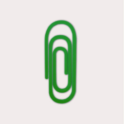 Zakładka Paperclip 3D - The Completist. - Emerald