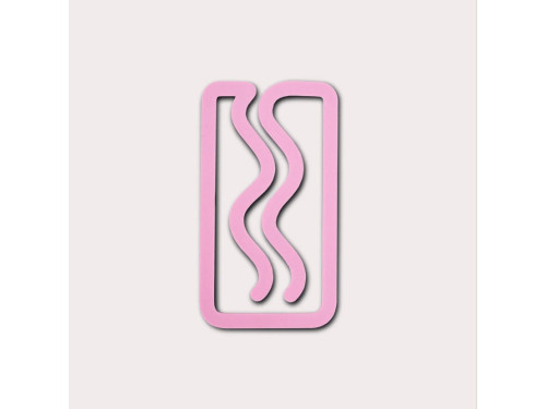 Miami 3D printed bookmark - The Completist. - Bubblegum