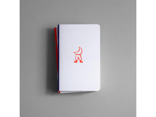 Plain pocket notebook Mr Moon - Papierniczeni - 30 sheets