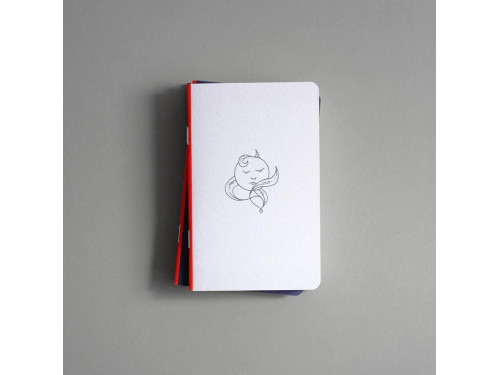 Notes gładki kieszonkowy Senna Luna - Papierniczeni - 30 ark.