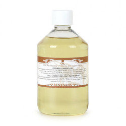 Olej lniany bielony rafinowany - Renesans - połysk 500 ml