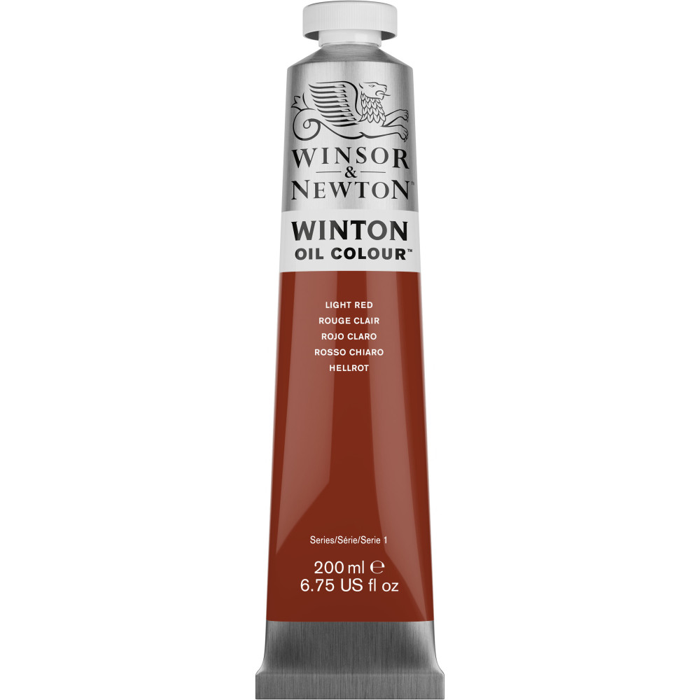 Oil paint Winton Oil Colour - Winsor & Newton - Light Red 200 ml