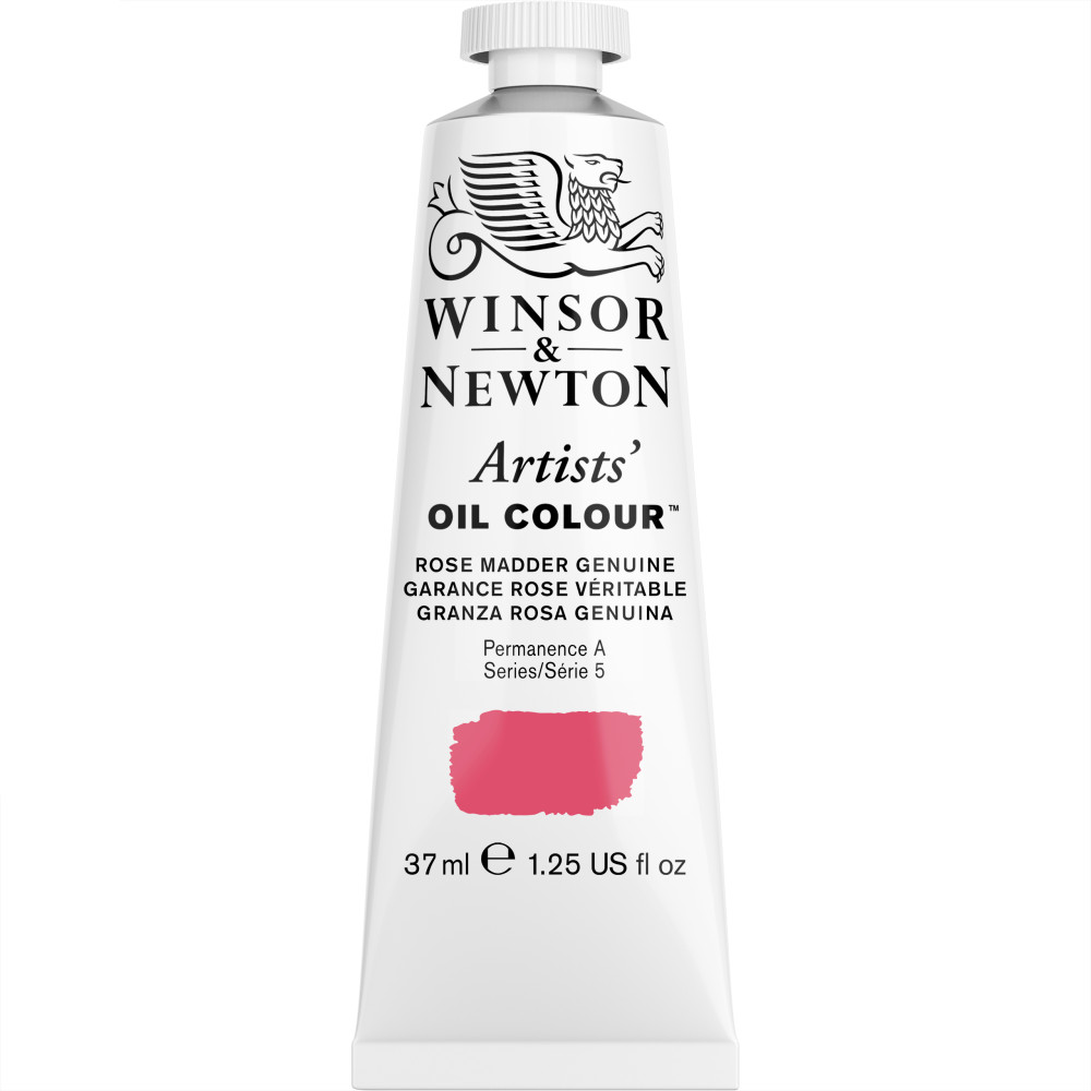 Oil paint Artists' Oil Colour - Winsor & Newton - Rose Madder Genuine 37 ml