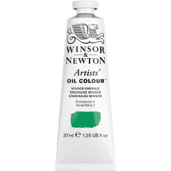 Oil paint Artists' Oil Colour - Winsor & Newton - Winsor Emerald 37 ml