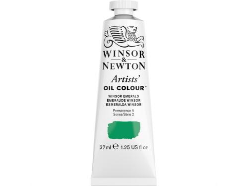 Oil paint Artists' Oil Colour - Winsor & Newton - Winsor Emerald 37 ml