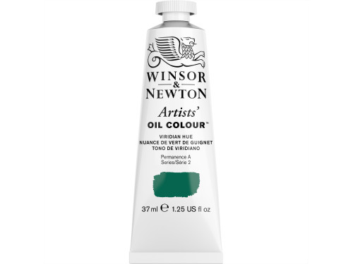 Farba olejna Artists' Oil Colour - Winsor & Newton - Viridian Hue 37 ml
