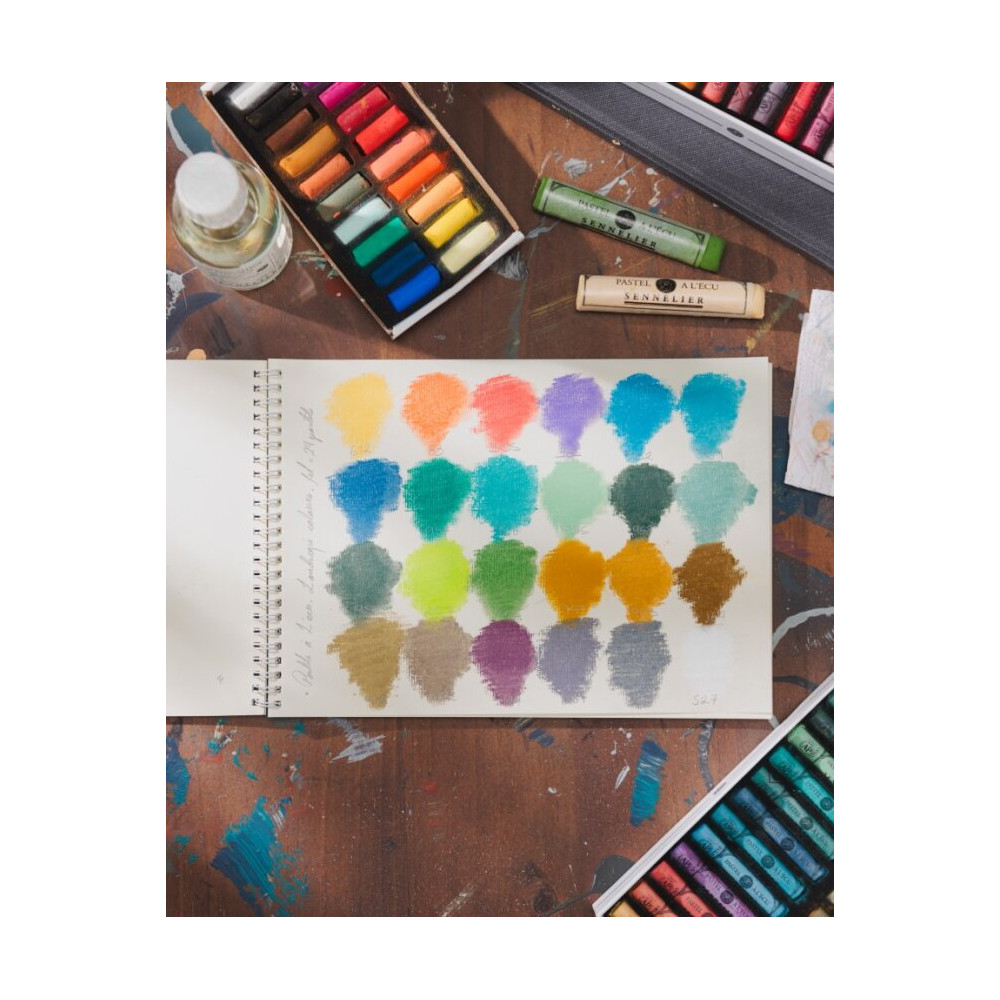 Zestaw pasteli suchych À L'écu Landscape - Sennelier - 24 szt.