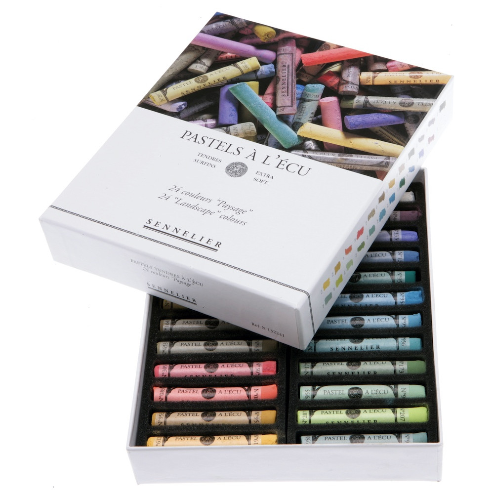 Set of À L'écu Pastels Landscape - Sennelier - 24 pcs.