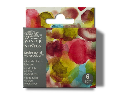 Zestaw akwareli Professional Mindful - Winsor & Newton - 6 x 5 ml