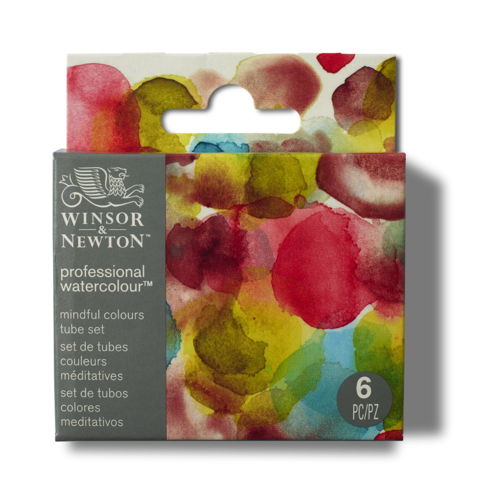 Zestaw akwareli Professional Mindful - Winsor & Newton - 6 x 5 ml