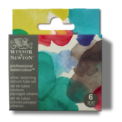 Zestaw akwareli Professional Urban Sketching - Winsor & Newton - 6 x 5 ml