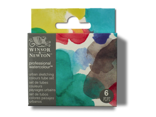Zestaw akwareli Professional Urban Sketching - Winsor & Newton - 6 x 5 ml
