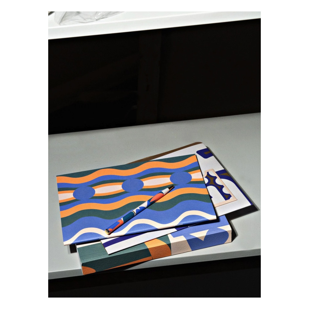 Ruled Notebook Slimline Casetta A5 - The Completist. - softcover 120 g/m2