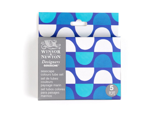 Set of Designers Gouache paints Seascape - Winsor & Newton - 5 x 14 ml