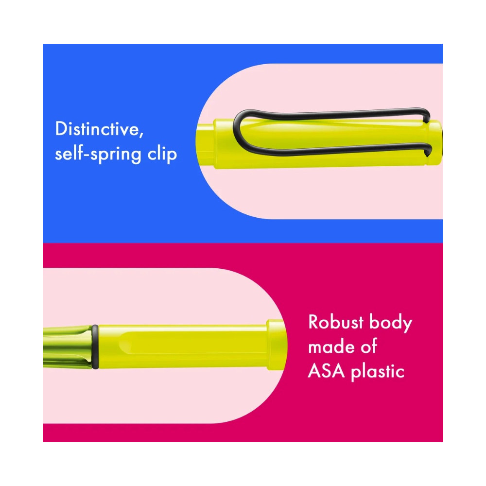 Rollerball pen Safari - Lamy - Neon Yellow