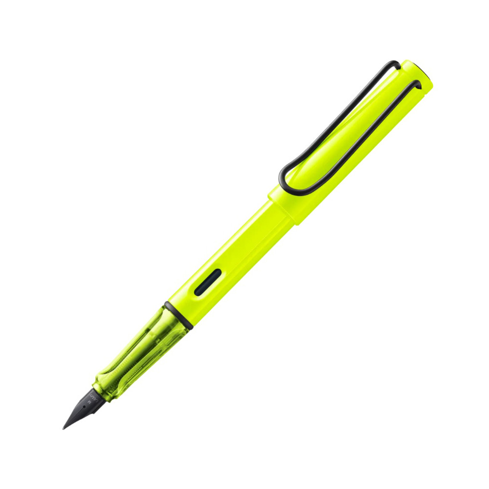 Fountain pen Safari - Lamy - Neon Yellow F