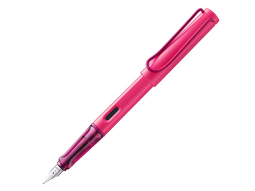 Fountain pen Safari - Lamy - Neon Pink EF