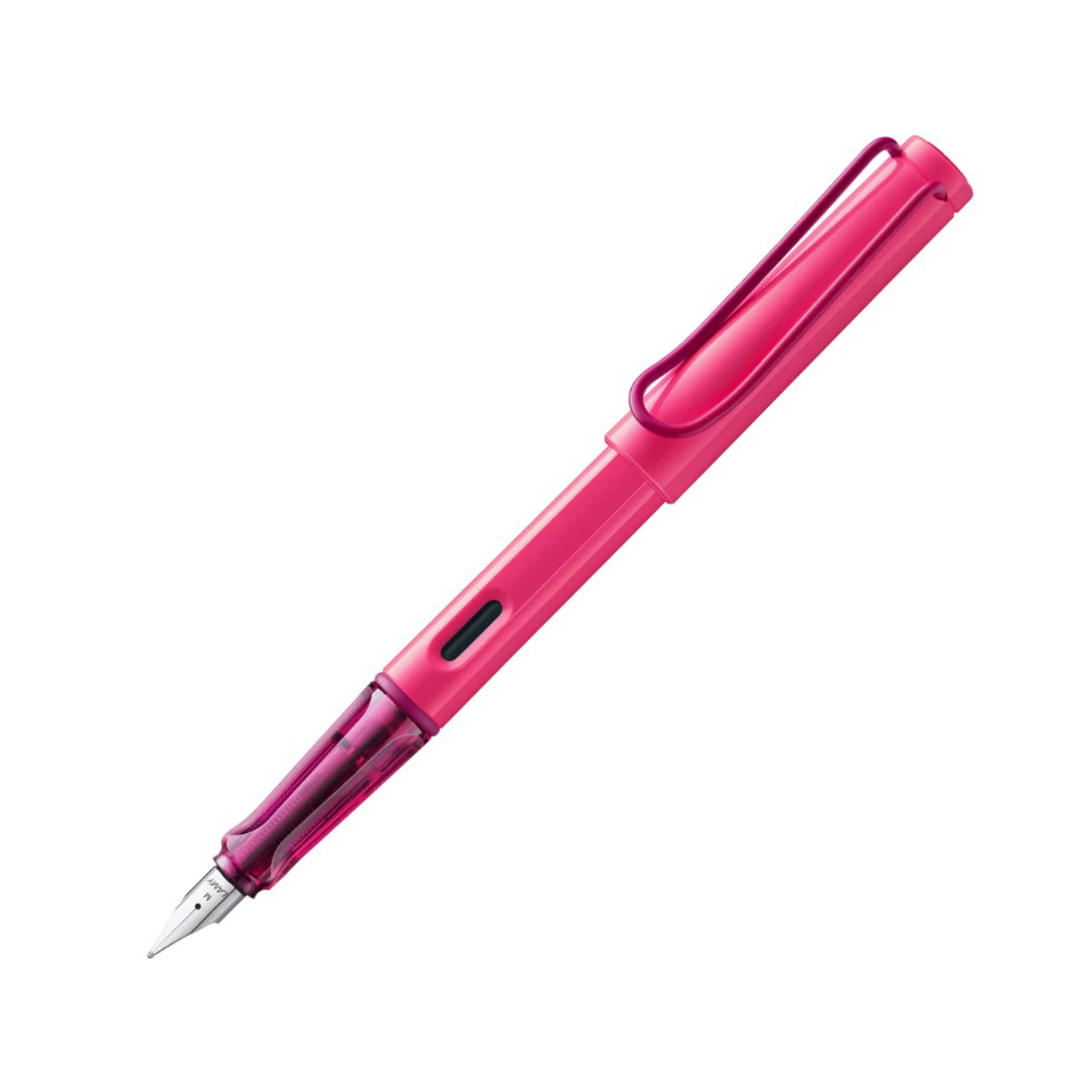Fountain pen Safari - Lamy - Neon Pink EF