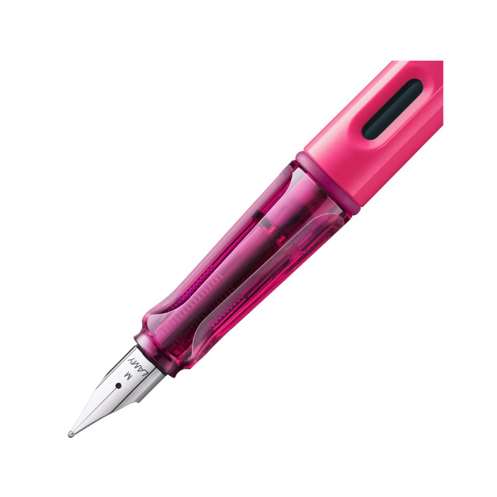 Pióro wieczne Safari - Lamy - Neon Pink EF