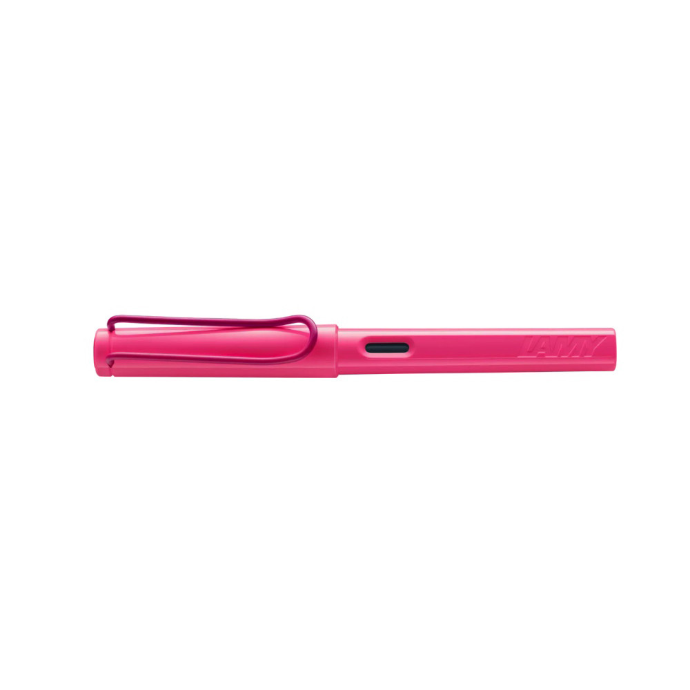 Fountain pen Safari - Lamy - Neon Pink M
