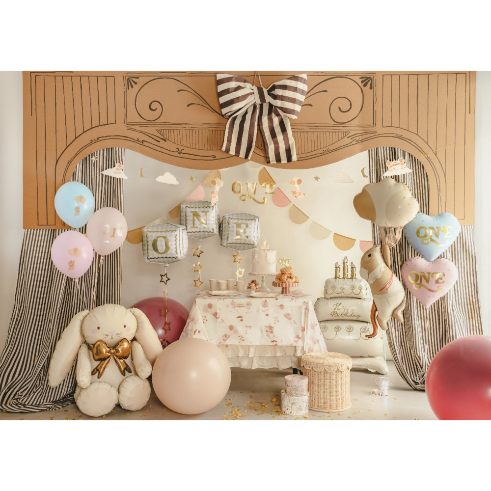 Foil balloon Mouse with balloons - 44 x 104 cm