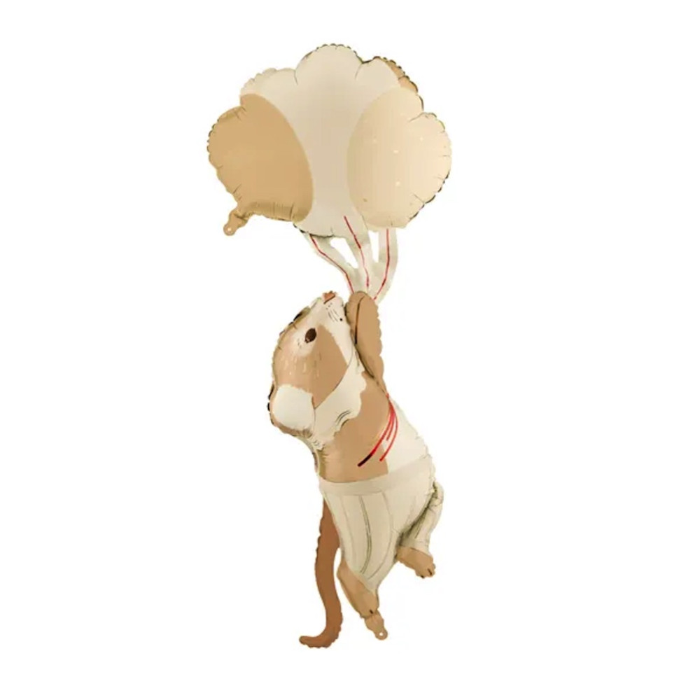 Foil balloon Mouse with balloons - 44 x 104 cm