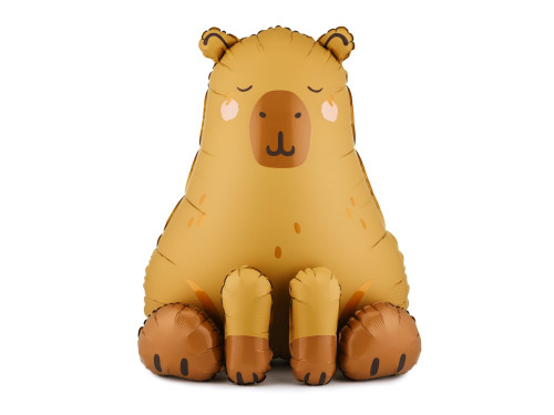 Foil balloon Capybara - 63 x 80 cm