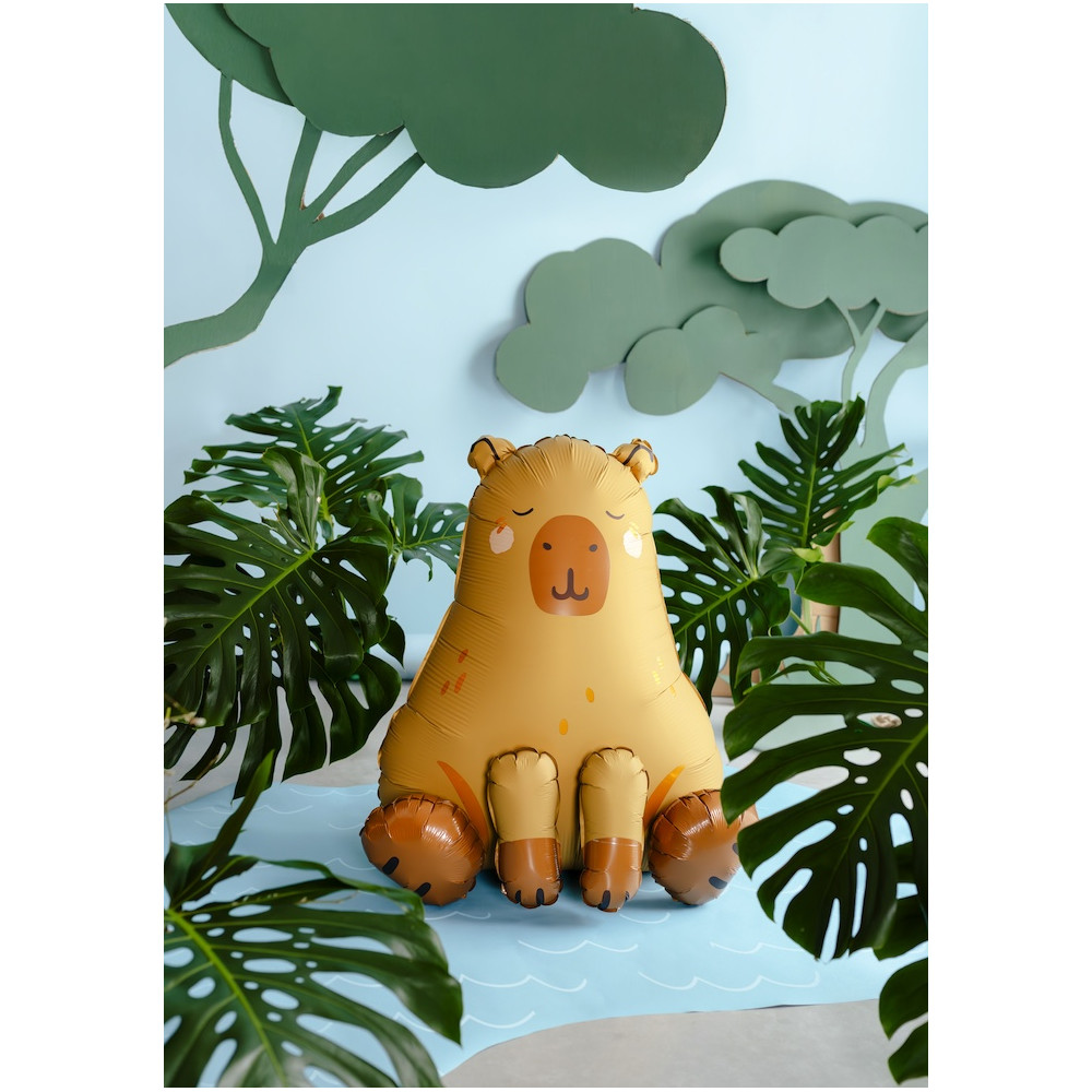 Foil balloon Capybara - 63 x 80 cm