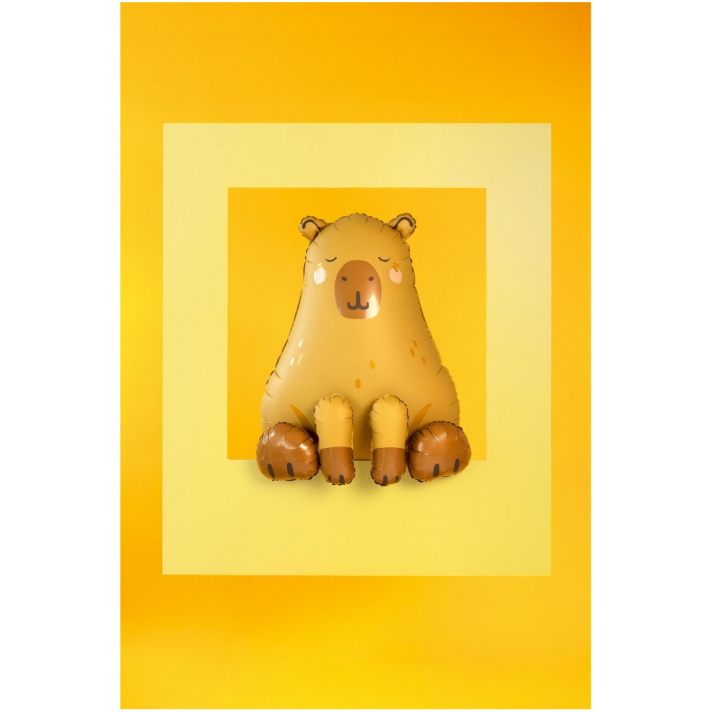 Foil balloon Capybara - 63 x 80 cm