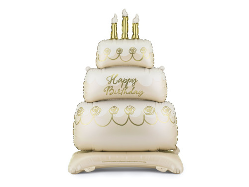 Balon foliowy Tort - 70 x 100 cm