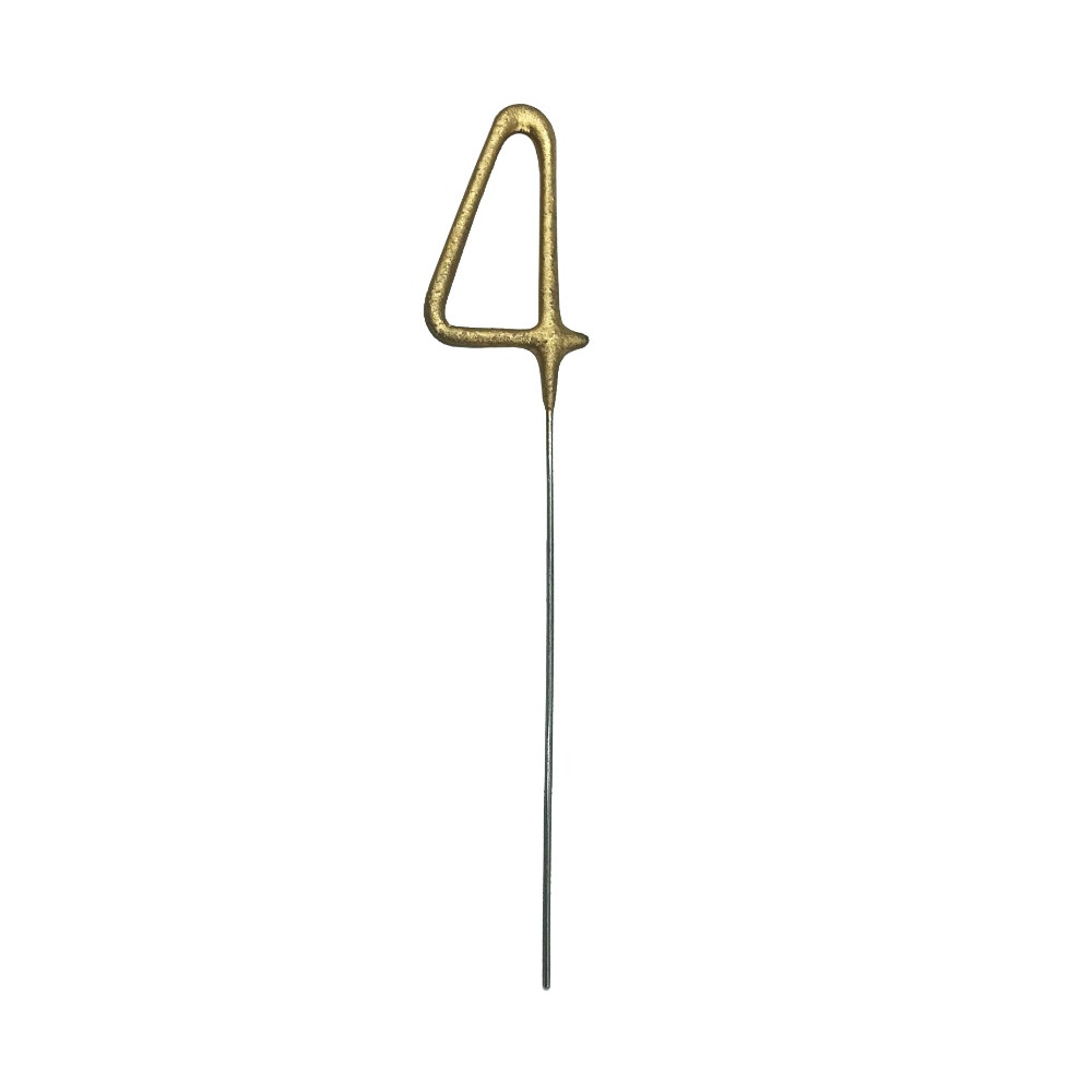 Sparklers Number 4 - gold 15 cm