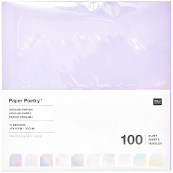 Papier origami The Sky is the Limit 15 x 15 cm - Paper Poetry - 100 ark.