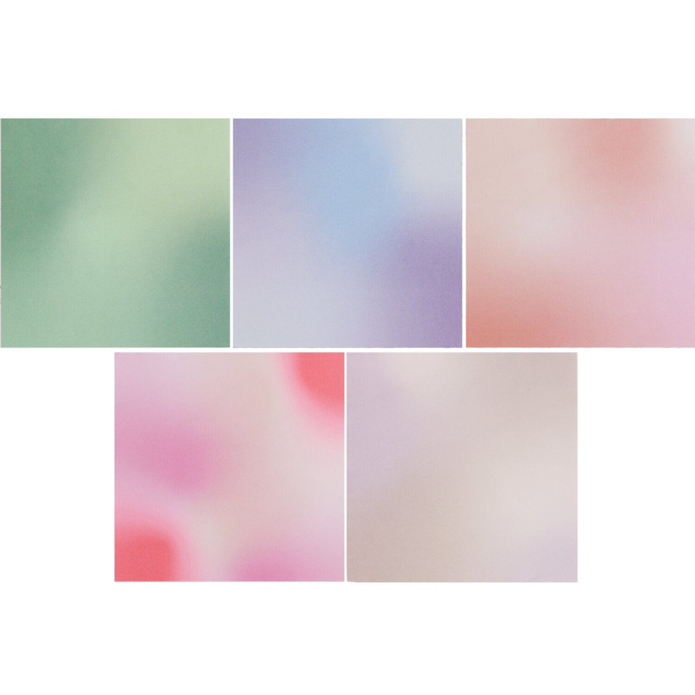 Papier origami Blurry Gradient 15 x 15 cm - Paper Poetry - 100 ark.