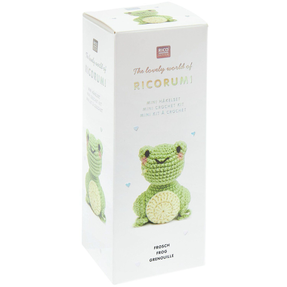 Zestaw do szydełkowania Mini Easy Ricorumi - Rico Design - Frog