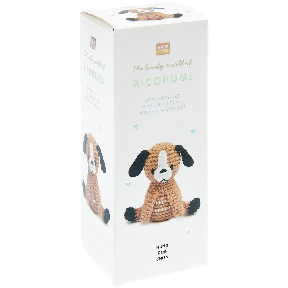 Zestaw do szydełkowania Mini Easy Ricorumi - Rico Design - Dog