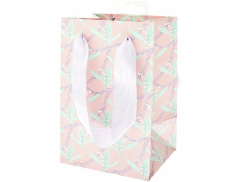 Paper gift bag Snowdrops - Rico Design - 12 x 18 x 10 cm