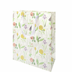 Paper gift bag Flower Meadow - Rico Design - 26 x 32 x 12 cm