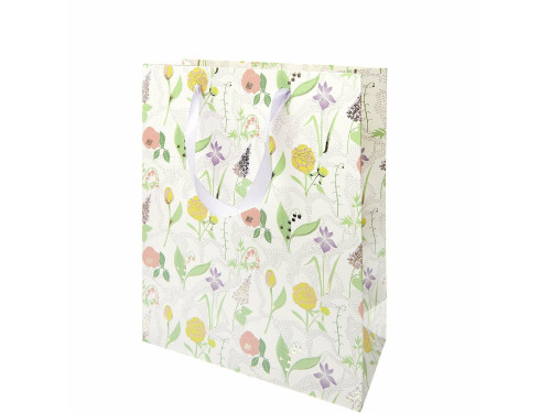 Paper gift bag Flower Meadow - Rico Design - 26 x 32 x 12 cm