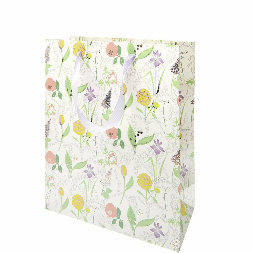 Torba prezentowa Flower Meadow - Rico Design - 26 x 32 x 12 cm