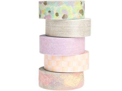 Set of washi tapes The Sky is the Limit - Paper Poetry - 5 pcs.