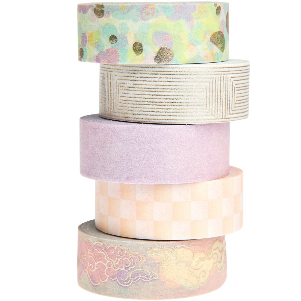 Set of washi tapes The Sky is the Limit - Paper Poetry - 5 pcs.