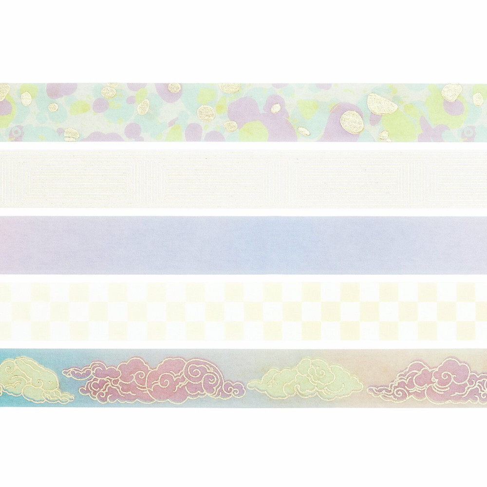 Set of washi tapes The Sky is the Limit - Paper Poetry - 5 pcs.