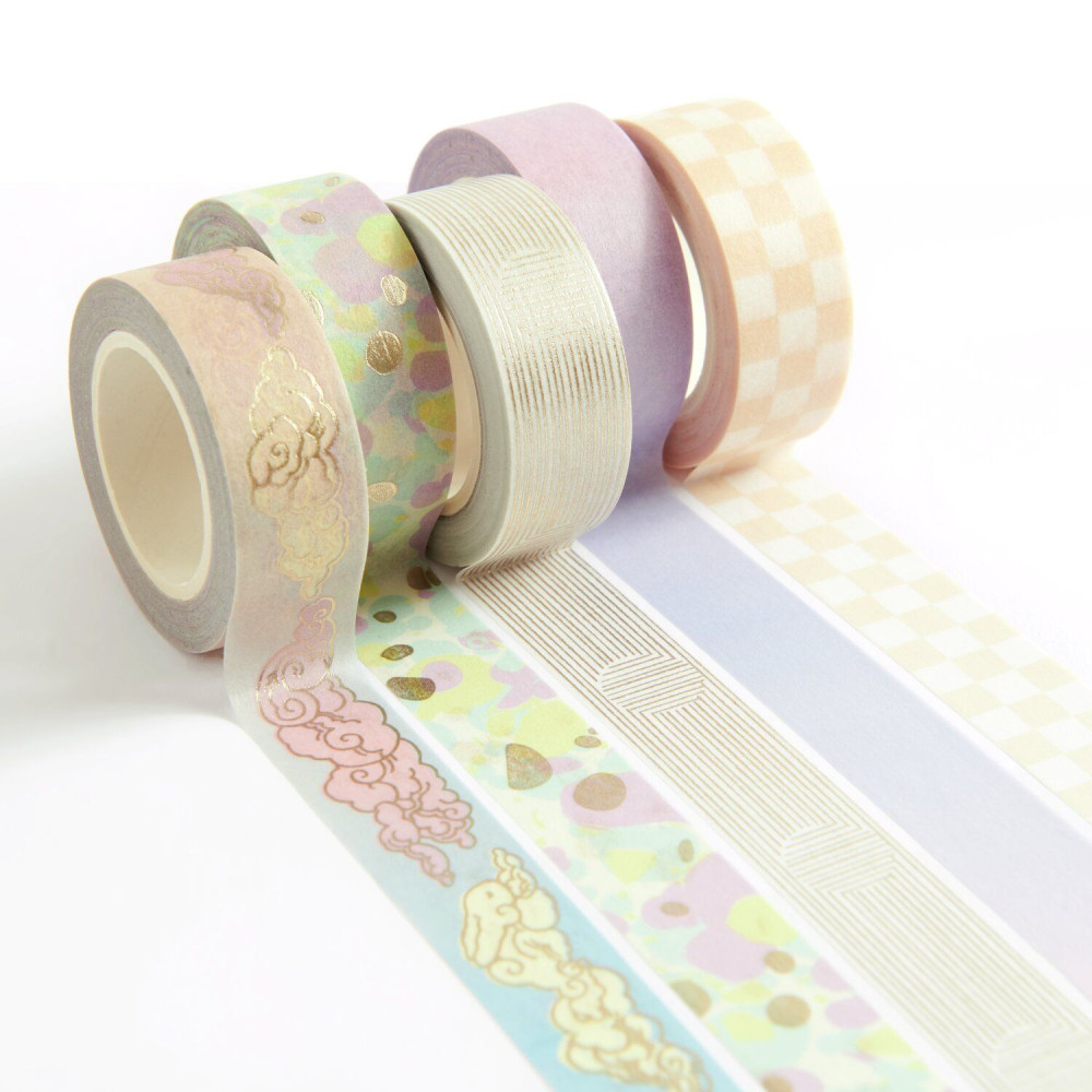 Set of washi tapes The Sky is the Limit - Paper Poetry - 5 pcs.