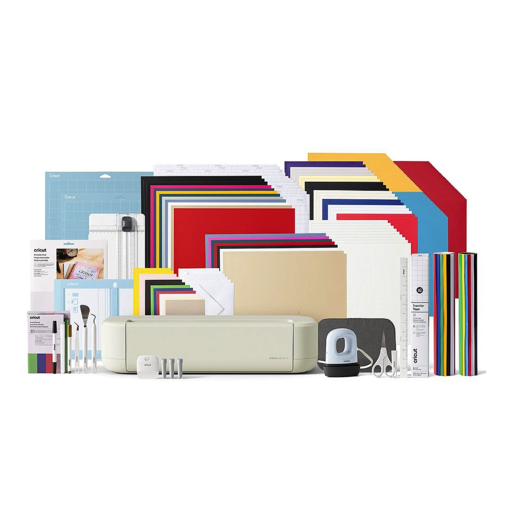 Cutting Machine Cricut Explore 5 - Cricut - starter set