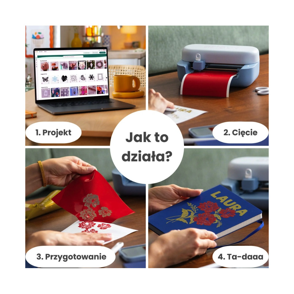 Ploter tnący model Cricut Joy 2 - Cricut - zestaw startowy